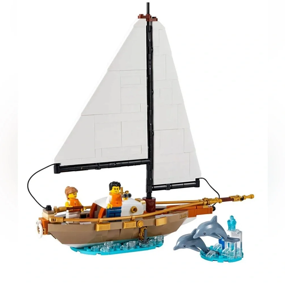 LEGO Ideas Sailboat Adventure Building Toy 40487